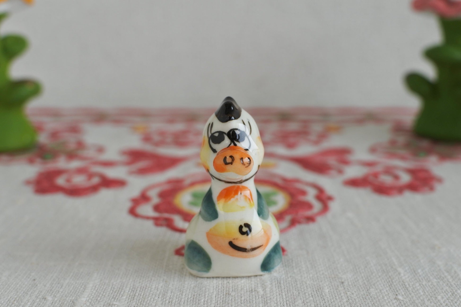 2024年干支 辰年 ロシア製陶器 置物 ドラゴン ロシア雑貨いりえの