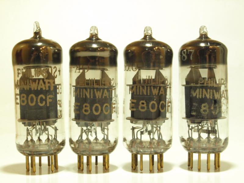 真空管 6BM8 シーメンス ナショナル 8本セット 未使用 真空管 6BM8