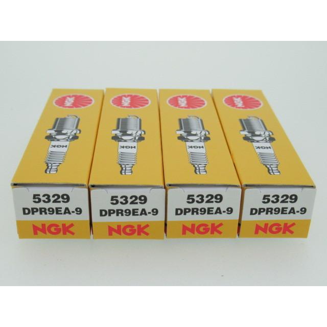 NGK 送料無料 DPR9EA-9 NGKスパークプラグ 4セット カワサキ DPR9EA
