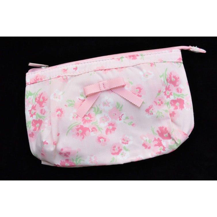 LAURA ASHLEY（ローラアシュレイ） フラワー ポーチ タオルハンカチ