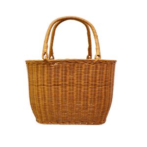 職人手作り 竹編み かごバッグ 匠の技 和風 トートバッグ 真竹 茶道具