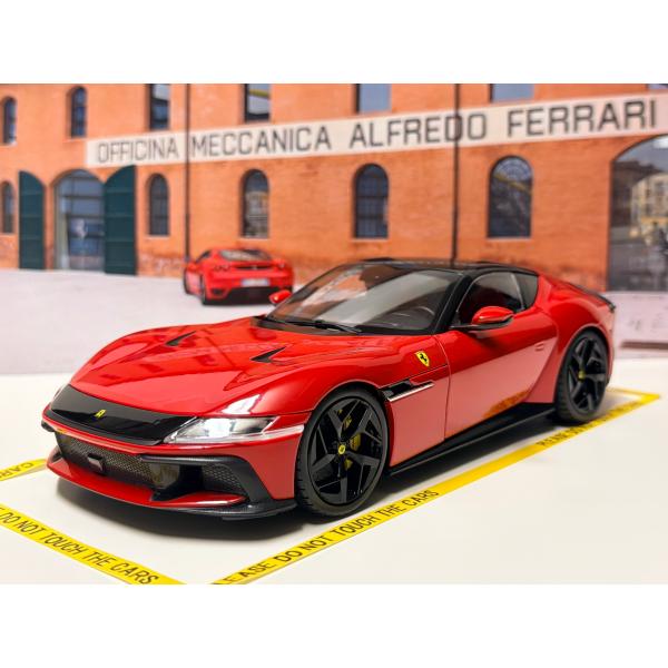 B.B.R ＜予約品＞ POLISTIL 1/18 Ferrari 12CILINDRI 2024 Rosso corsa