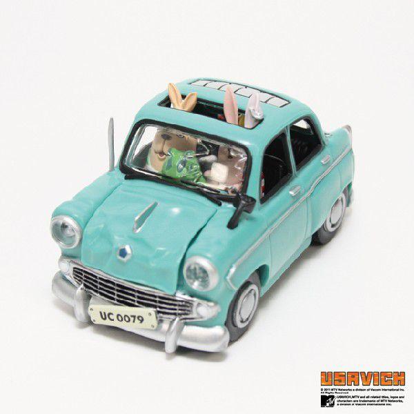 ウサビッチ プルバッグトイ ミニカー 逃亡者 ☆希少☆ウサビッチ