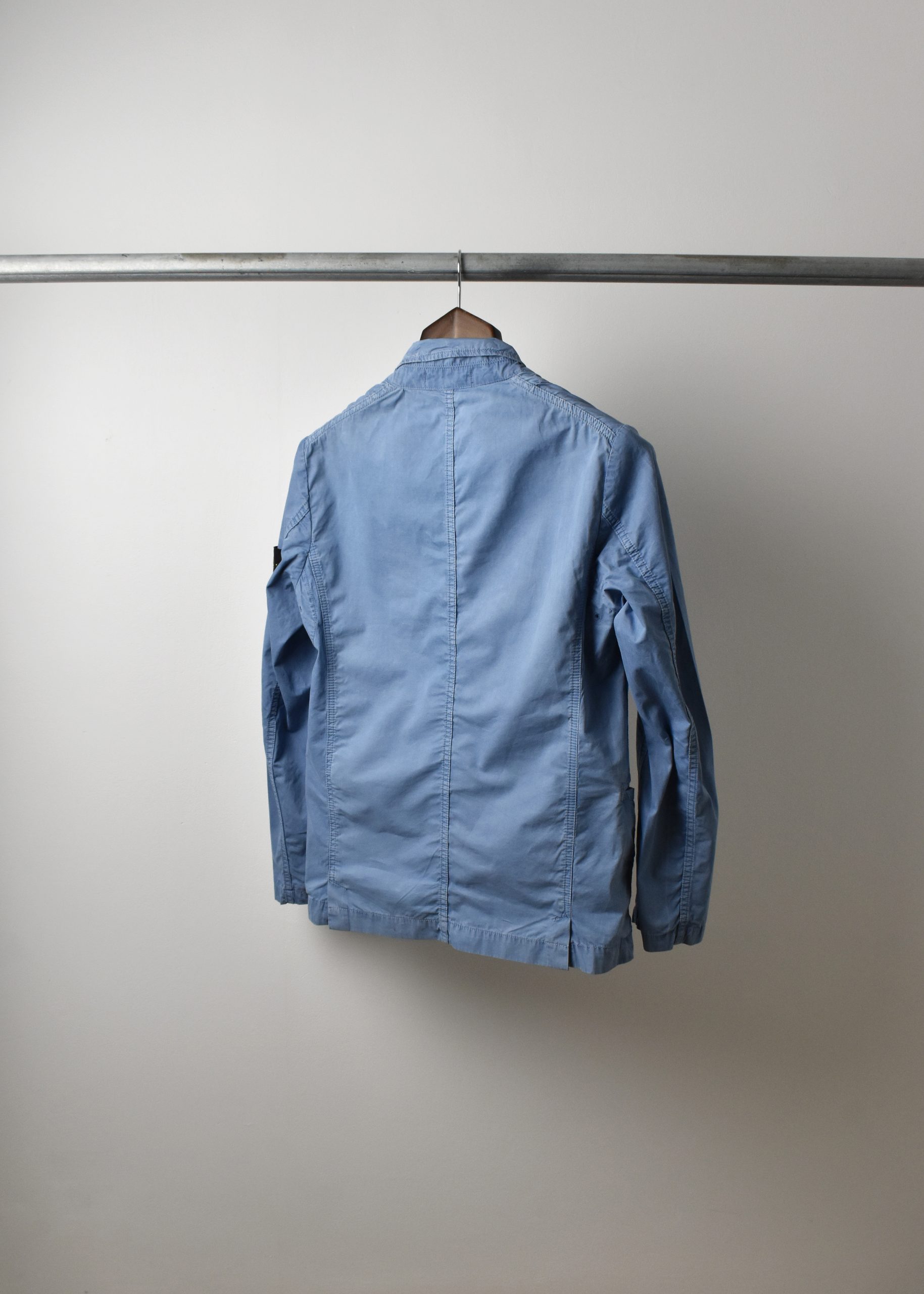 SS14 STONE ISLAND TELA SMERIGLIATA CHORE JACKET (M) - Jazzy Badger