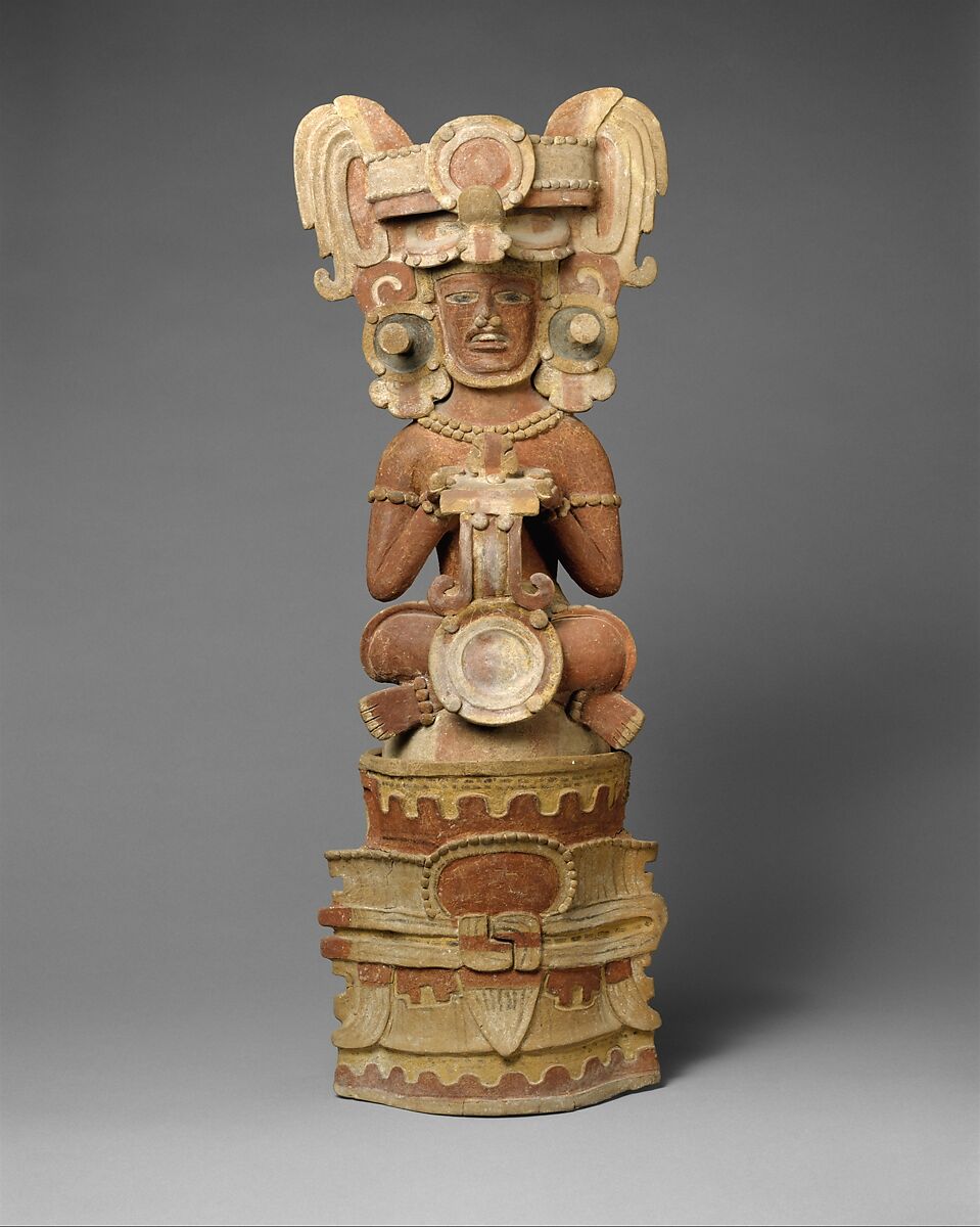 香炉座り王 Censer, Seated King】メキシコ‐マヤ文明