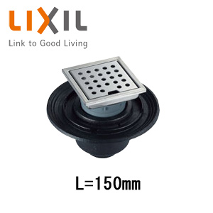 PBF-TM4-15TB｜LIXIL浴室排水ユニット[ステンレス][防水層タイプ]