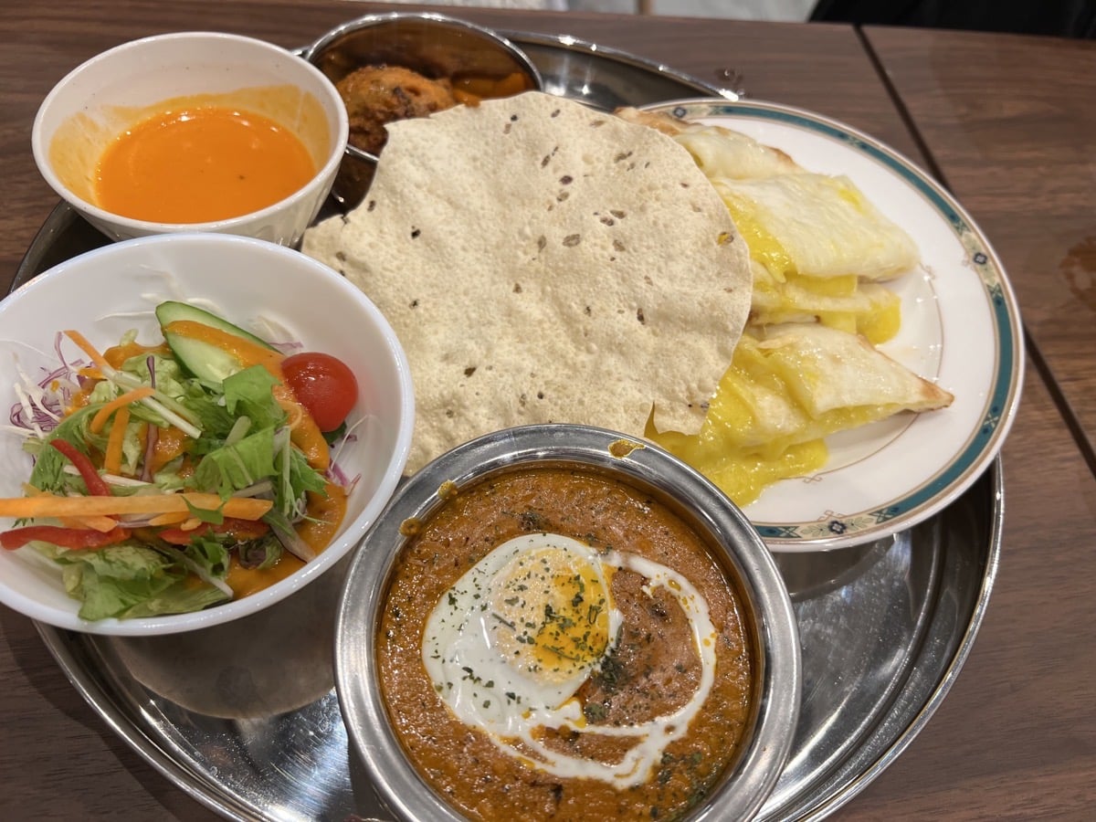 本格インドカリーがウマいインド料理ビスヌがセンテラスに！あんこ