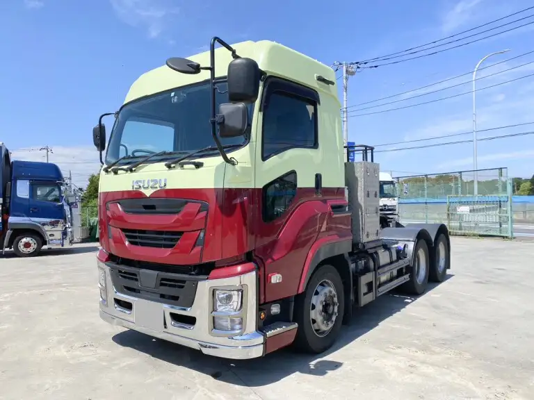 トラックコレクション イズズギガハイルーフ自作エアロ付き はたらく