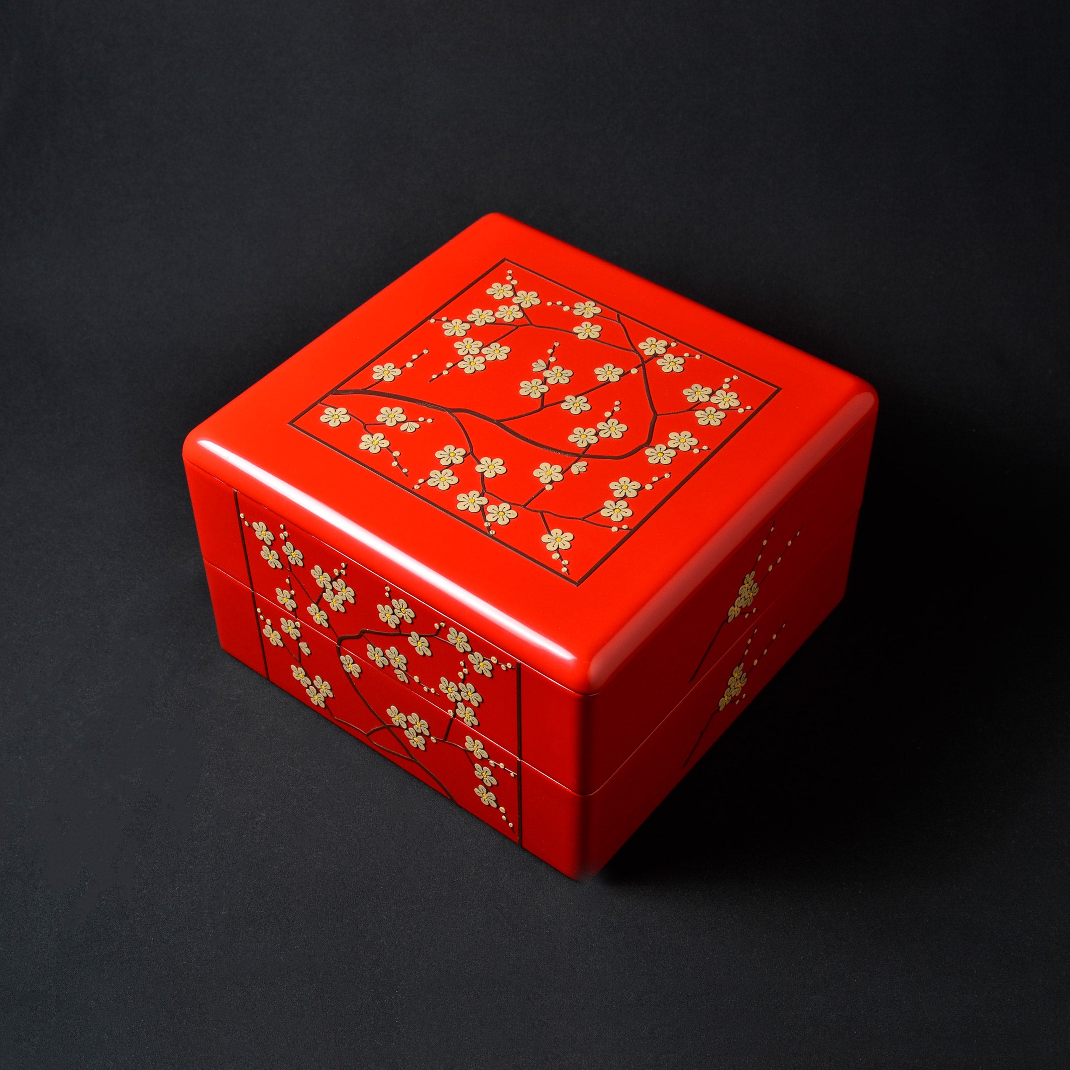 琉球漆器 重箱 重箱 – 角萬漆器