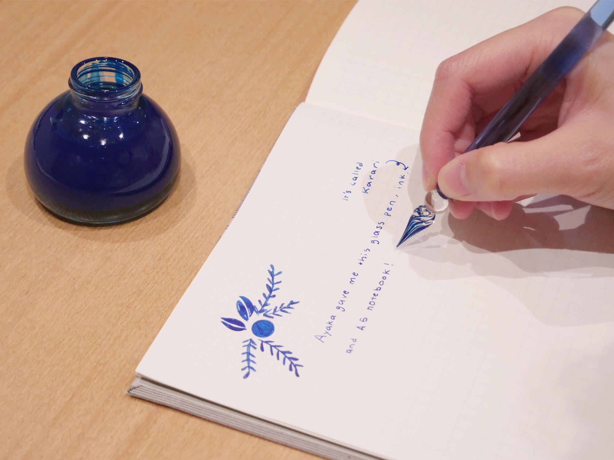 ラウシャガラスペン - Clear – Kakimori