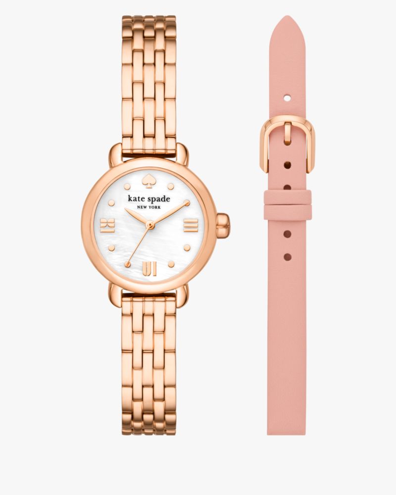 リリー アベニュー ローズ ゴールドトーン ステンレス スチール