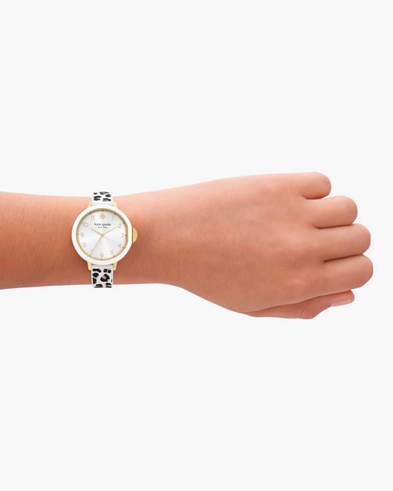 パーク ロウ レオパード シリコン ウォッチ 時計