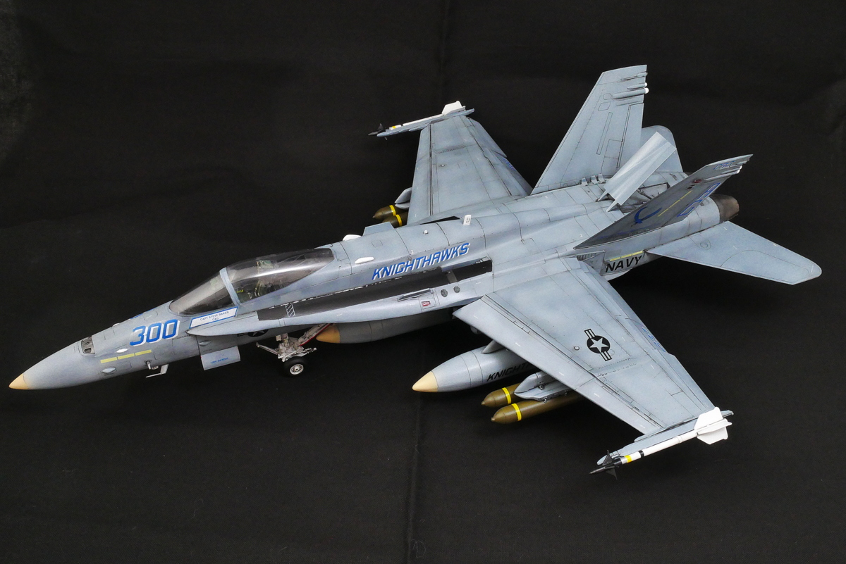 戦闘機プラモデル完成品ハセガワ1/48F-18Cホーネット F/A-18C