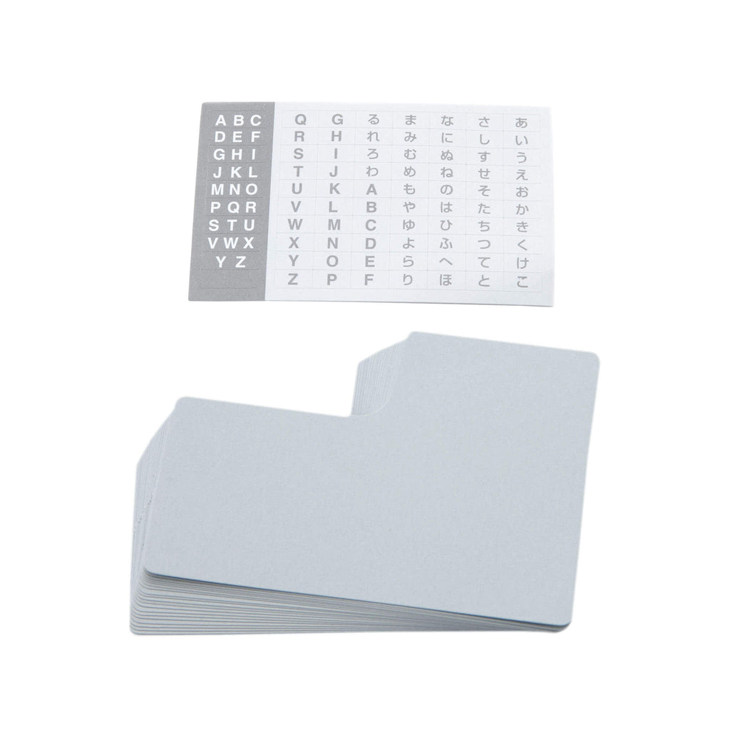 キングジム公式ストア 名刺整理箱No.75用付属品 紙製ｲﾝﾃﾞｯｸｽｼｰﾄ PP