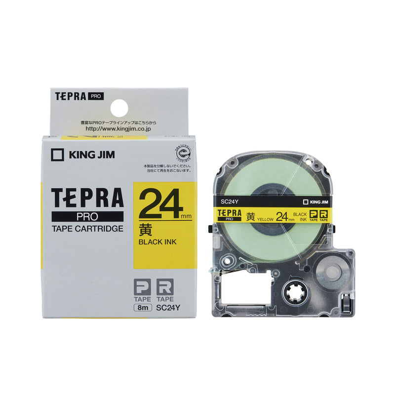 キングジム公式ストア 「テプラ」PROテープカートリッジ カラーラベル