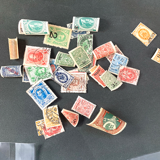 珍品！エラー切手 切手にも耳紙にもインクかすれ多数！12枚ブロック