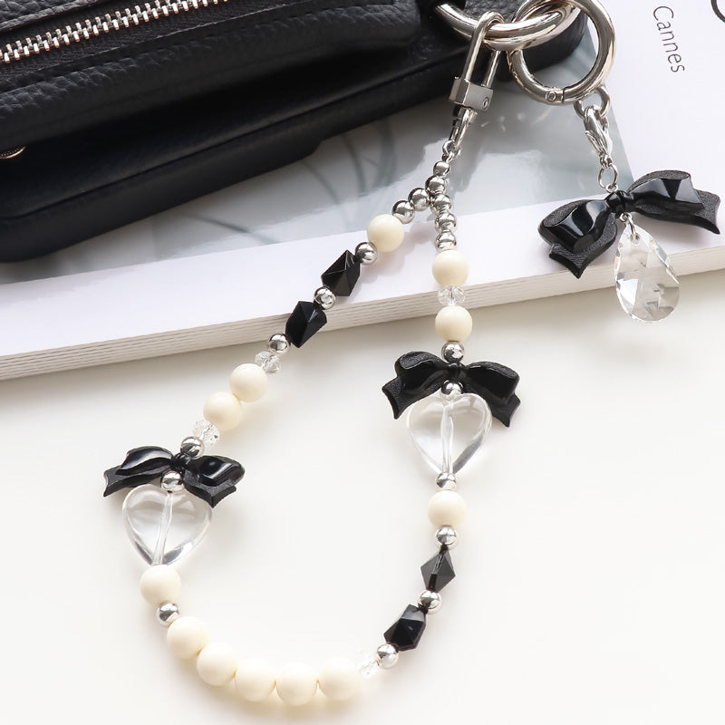 オーダー受付☆リボンストラップ☆キーホルダー レシピNo.KR1039