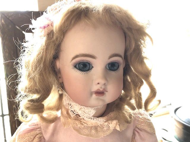 リプロビスクドール,フレンチ,デポゼEJジュモー,42cm,青目,ブロンド