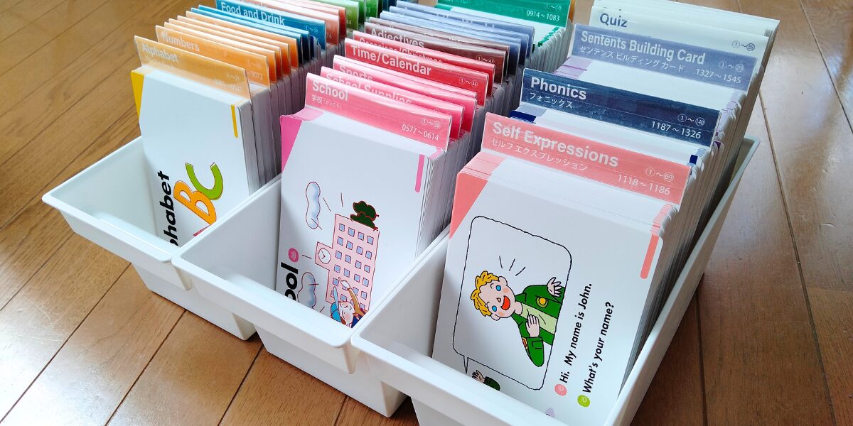 ペッピーキッズクラブ モラモラピクチャーカード 収納袋 英語教室