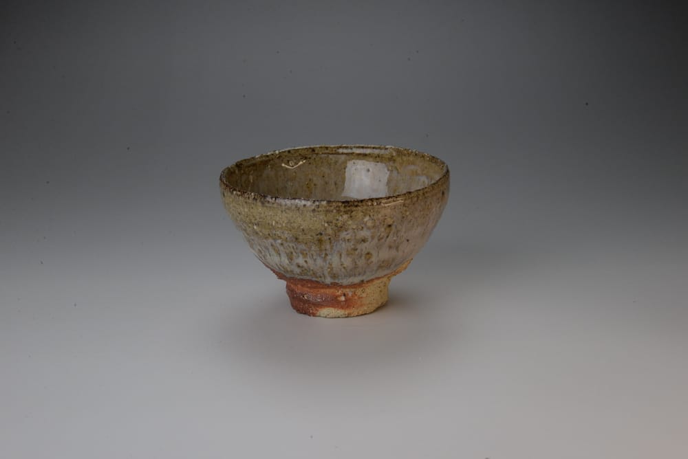 古唐津 山瀬呼継さかづき 古唐津 斑唐津 山瀬窯 小碗 | 骨董と詩学