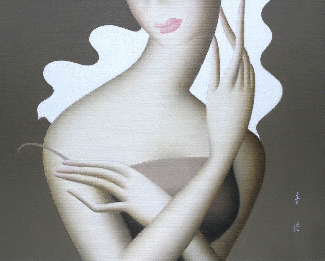 東郷青児の美人画と東郷青児の絵皿2枚 Yahoo!オークション -「東郷
