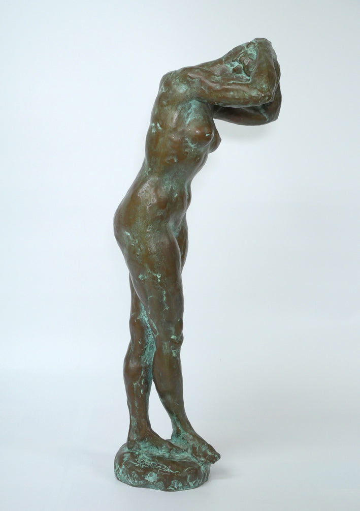 本郷新「裸婦」ブロンズ作品・H50cm 絵画買取・販売の小竹美術