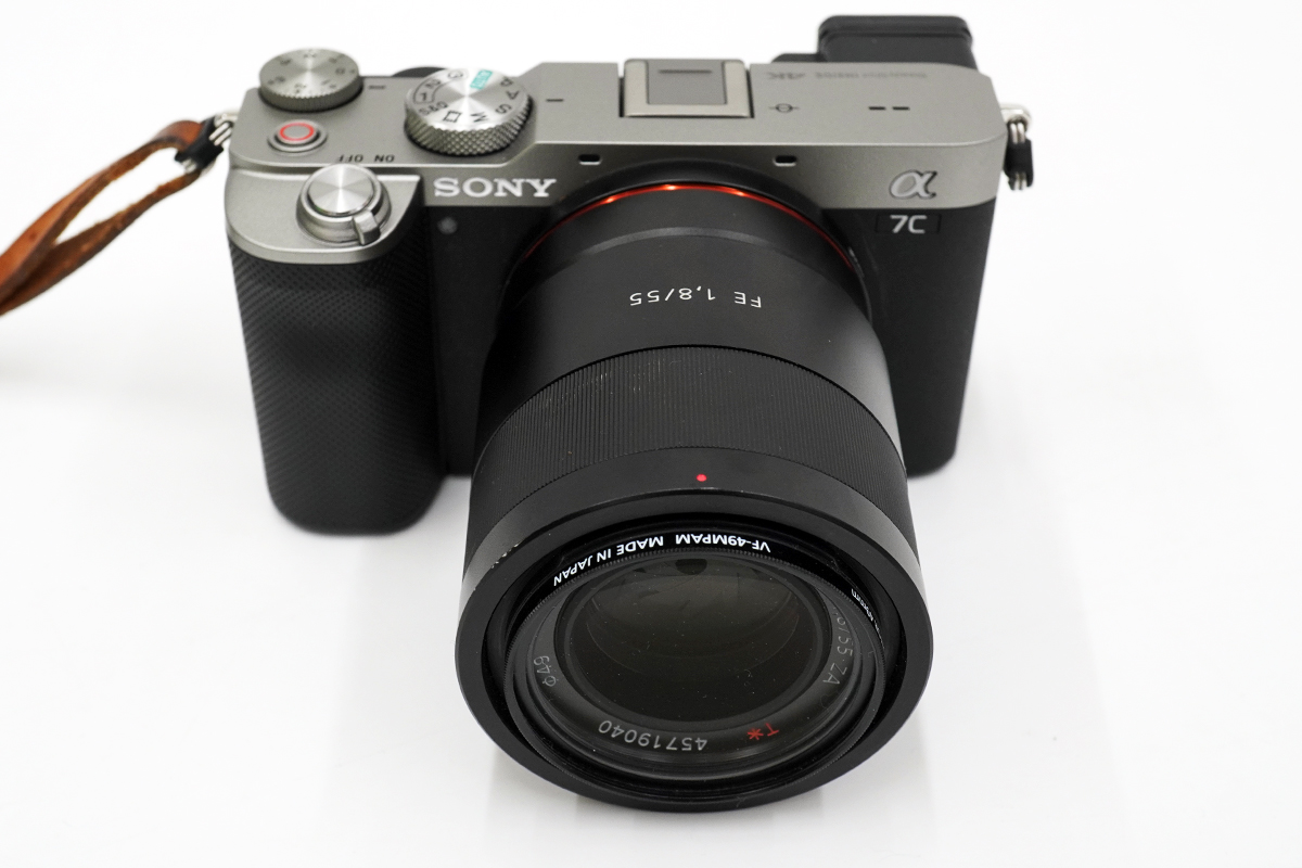 SONY α7C ミラーレス一眼 T* FE 55mm F1.8 ZA レンズ お出かけフルサイズ