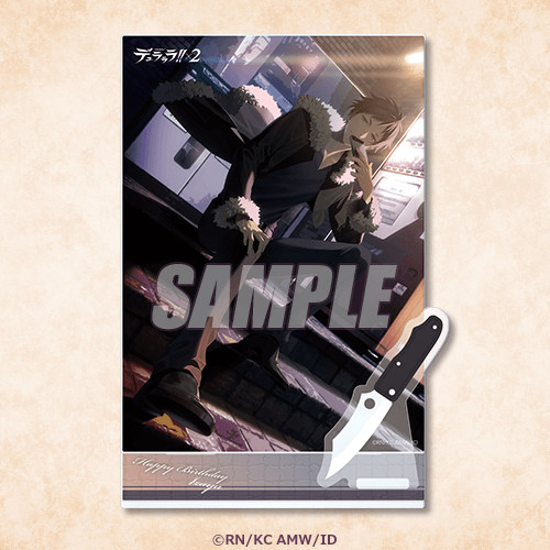 デュラララ チェキ風カード 折原臨也 バースデーパック コンプ