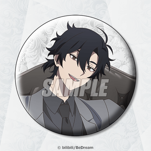 時光代理人 くじ引き堂 E賞 缶バッジ E-1 E-2 トキ ヒカル 時光