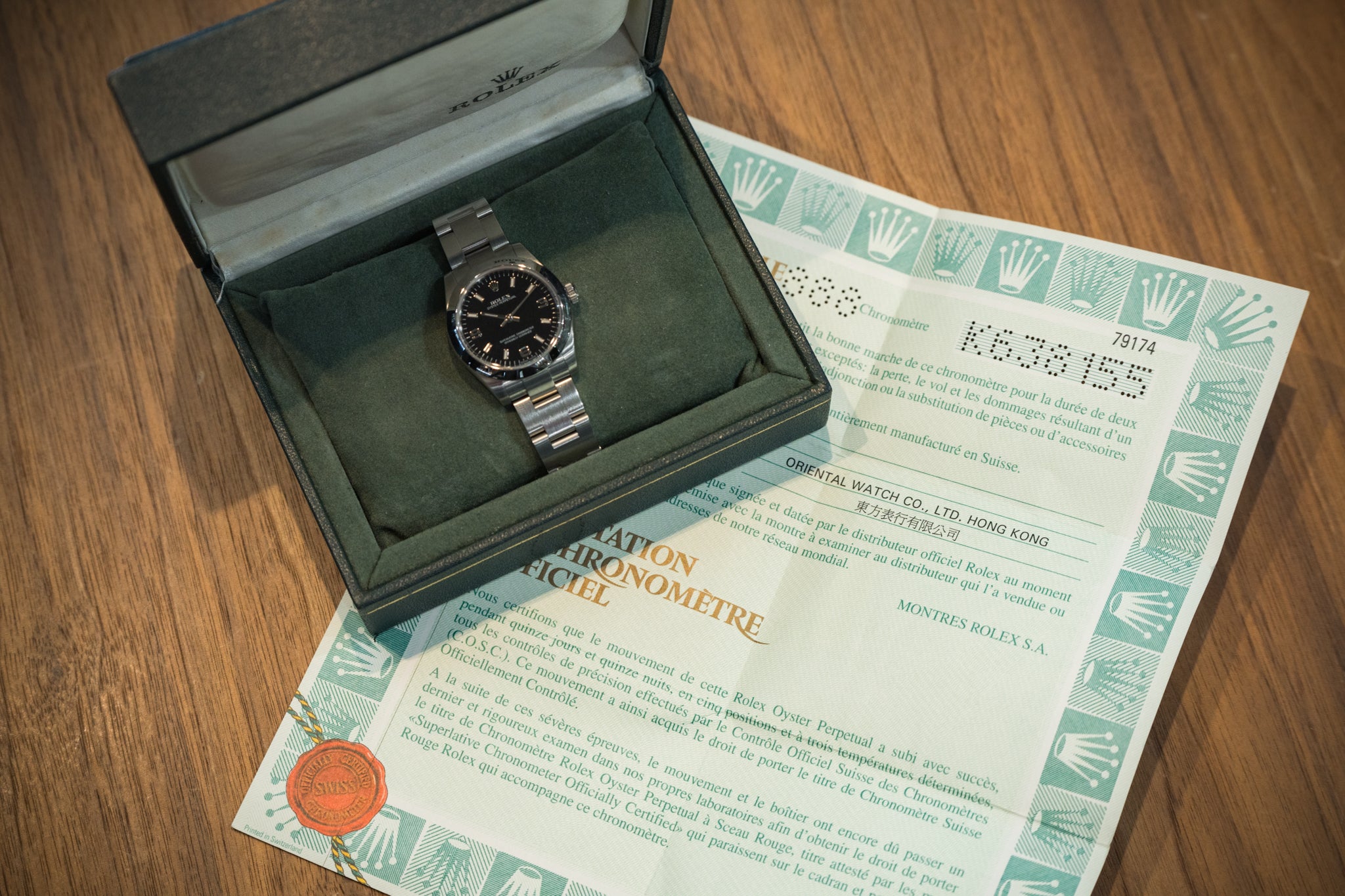 ロレックス 空箱 オイスター MONTRES ROLEX S.A. GENEVE SUISSE 68.00