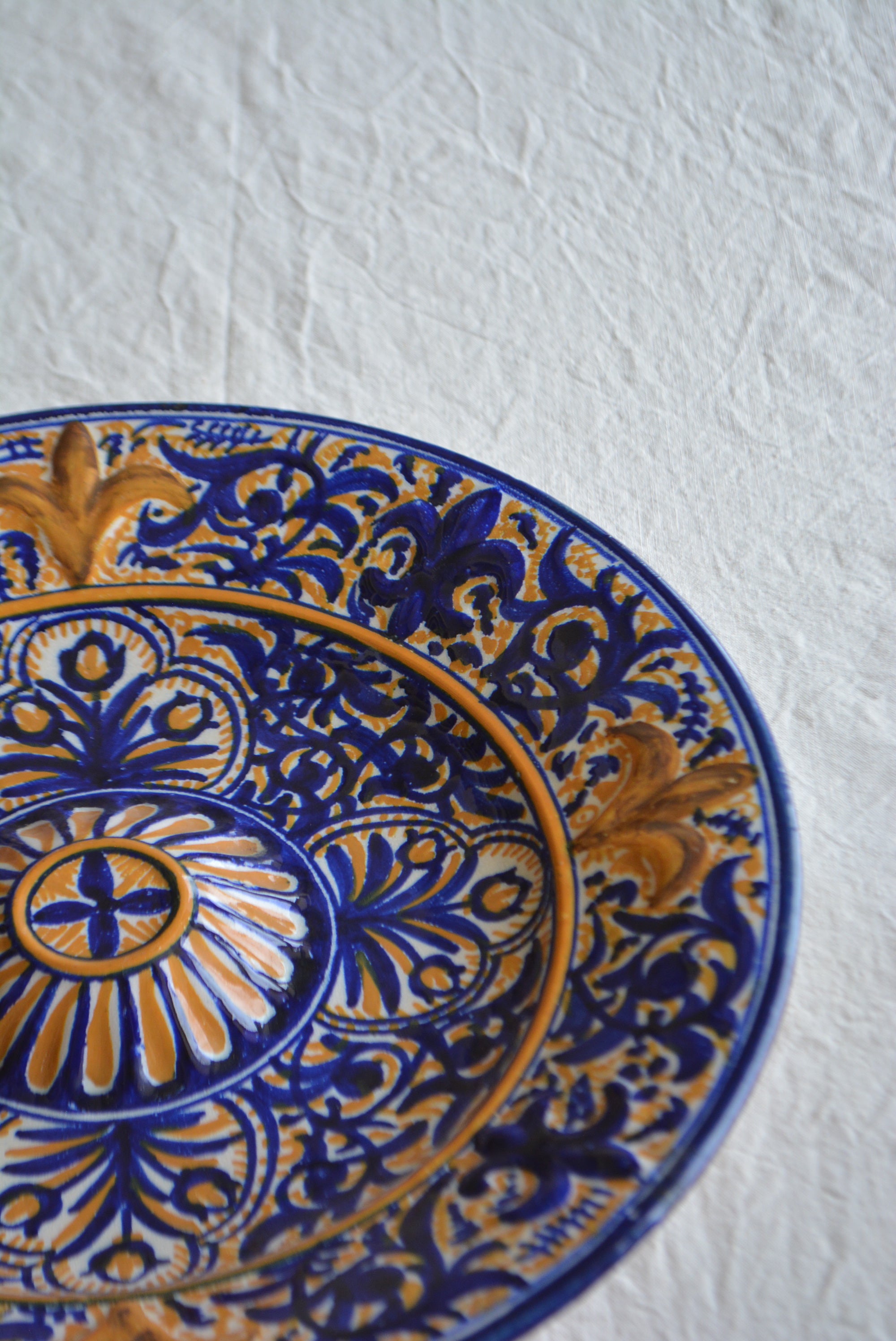 飾皿 米国 アンティークモール購入 陶磁器 プレート ラスティング