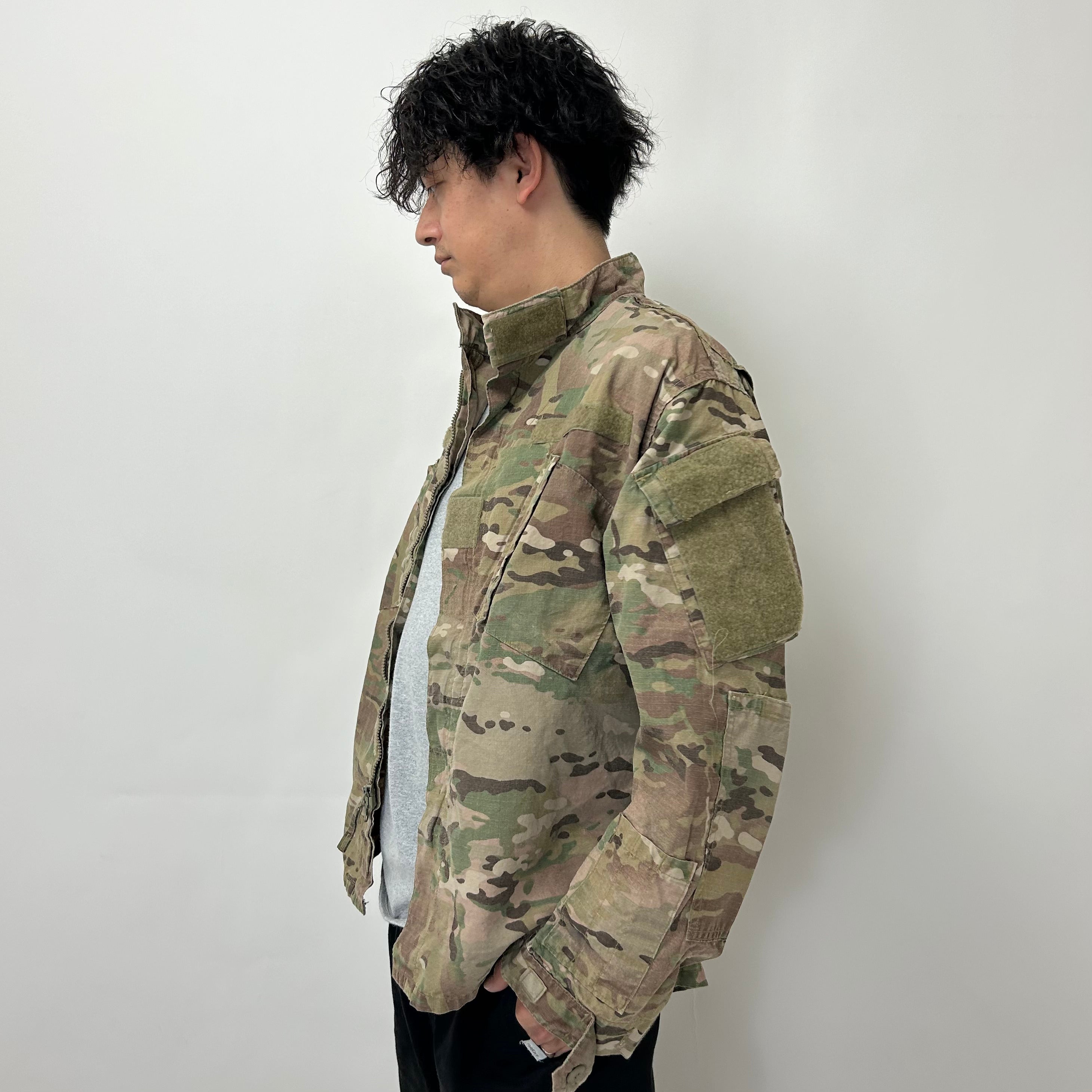 NATO 迷彩服 Lサイズ コットン Carharttワンポイントワッペン NATO