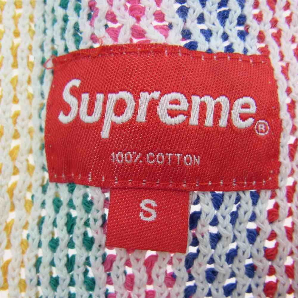Supreme knit ストライプ タンクトップ L Supreme knit ストライプ