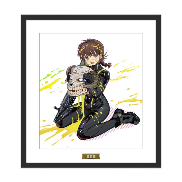 直筆サイン入】森倉円さん 複製原画＆キャンバスアートセット 直筆