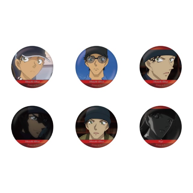 BOX】 『名探偵コナン』 場面写トレーディングホログラム缶バッジ 赤井