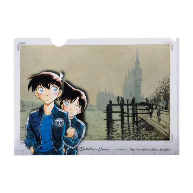 名探偵コナン 紺青の拳 場面写クリアファイルセット 工藤新一 毛利蘭