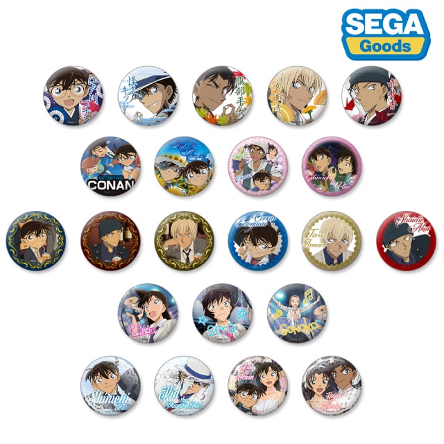 名探偵コナン】世良真純 赤井秀一 缶バッジ 1番カフェ 缶バッジ