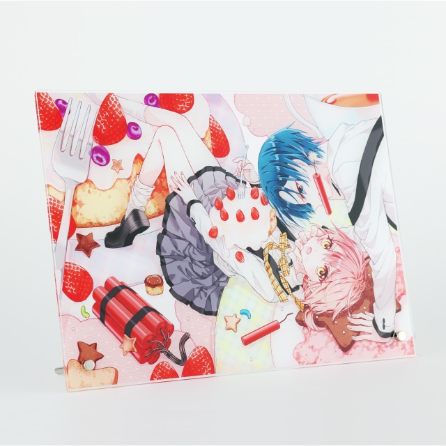 藤ちょこ 二人だけの楽園 B4アクリルパネル 藤ちょこ 二人だけの