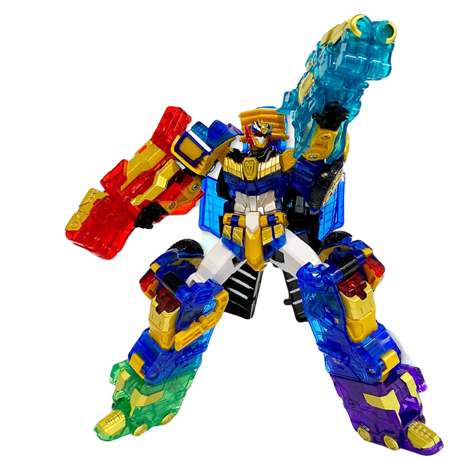 メタルカードボットS ブルーコップトリニティ 韓国ロボット メタル