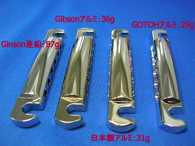 アラレ3号】Gibsonヒスコレ アルミテールピース スタッド ブッシュ