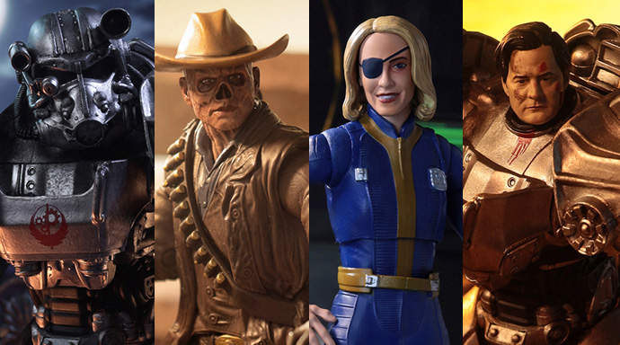 ドラマ版フォールアウト クーパー・ハワード 人間＆グール フィギュア