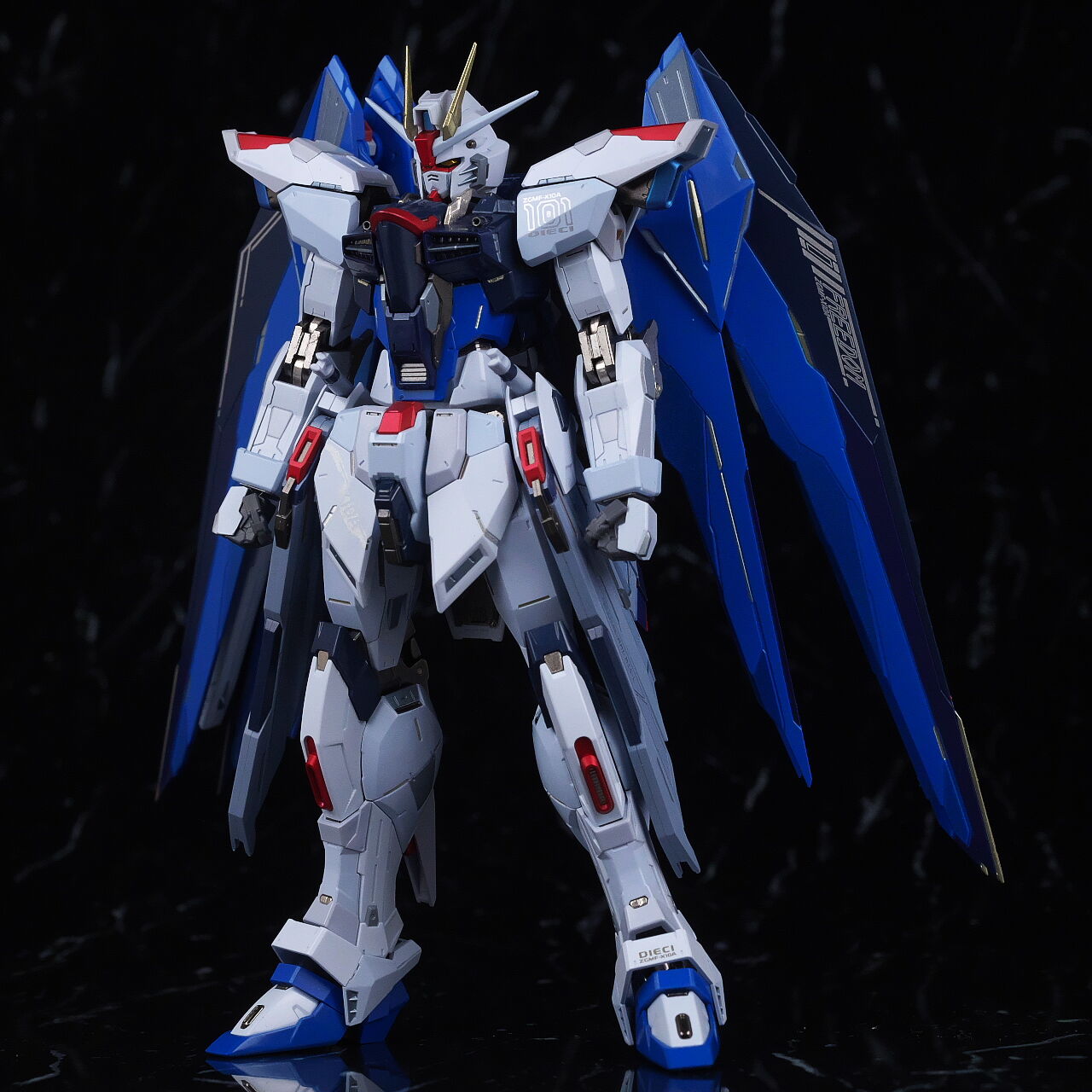 L BUILD フリーダムガンダム CONCEPT 2 SNOW 高品質 メタルビルド