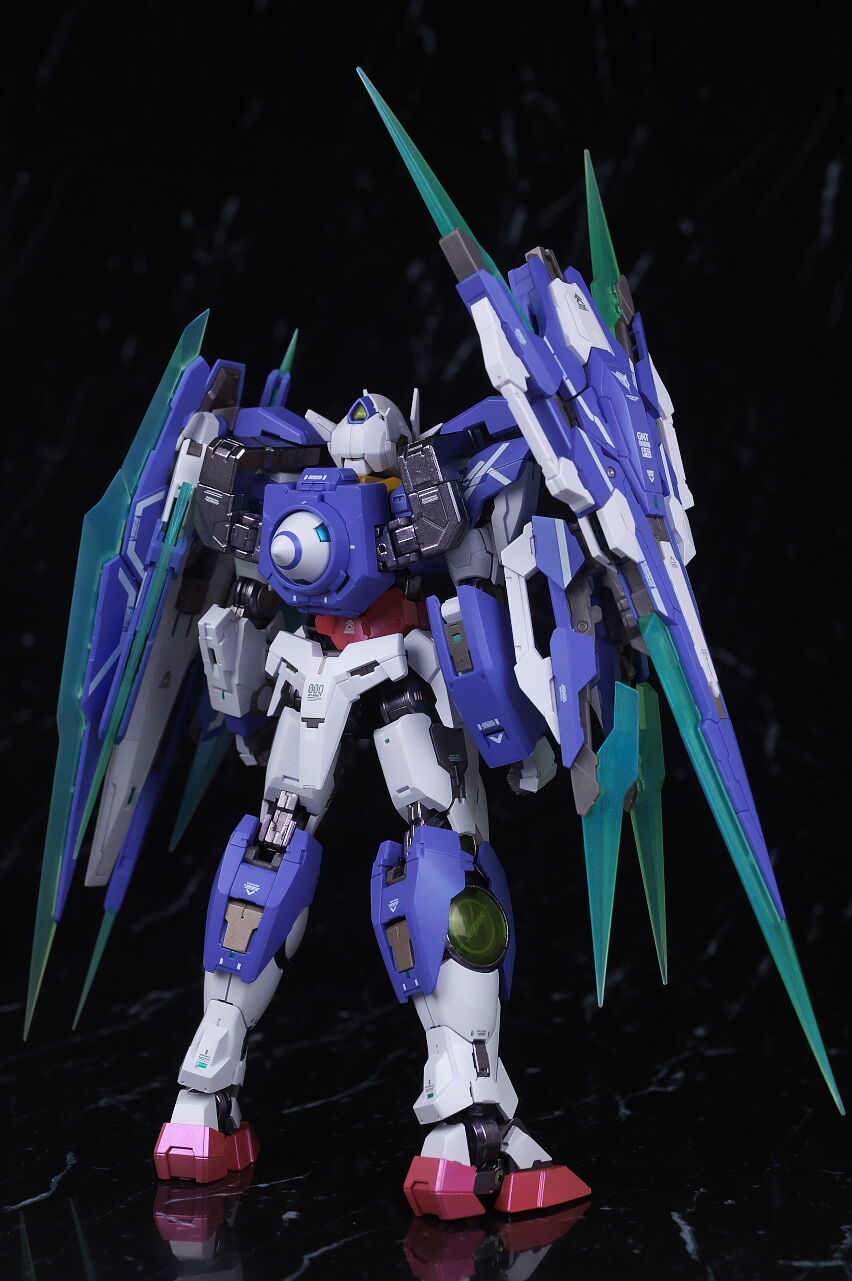 L BUILD ダブルオークアンタ フルセイバー 説明必読 L BUILD