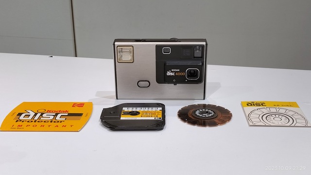 1982/昭和57/KODAK/KODAK DISC 4000/ディスクフィルムカメラ/1998年
