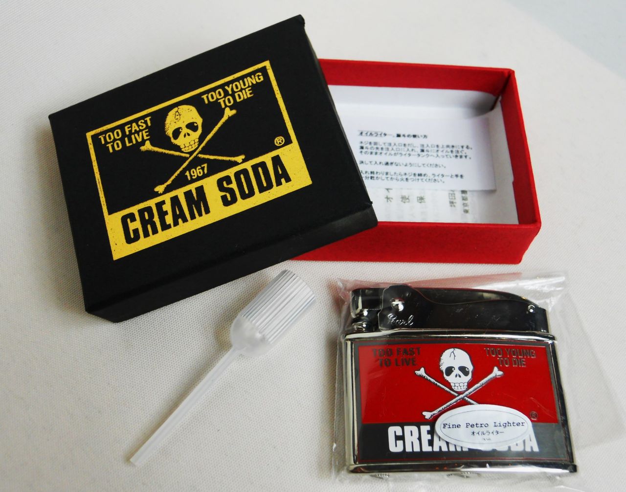 CREAM SODA Zippo CREAM SODAオイルライター CREAM SODA Zippo