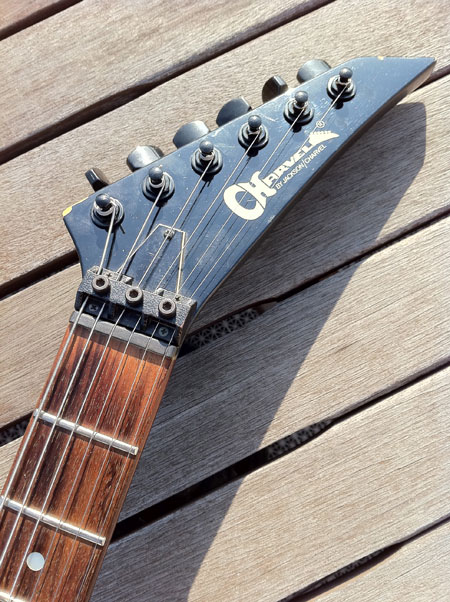 Charvel Model-5A modified（#1） : Liquid Brains of OZ