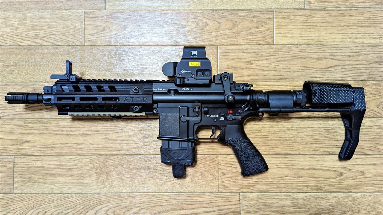 東京マルイ 次世代電動ガン HK416C カスタム・フロント配線リポB/T仕様