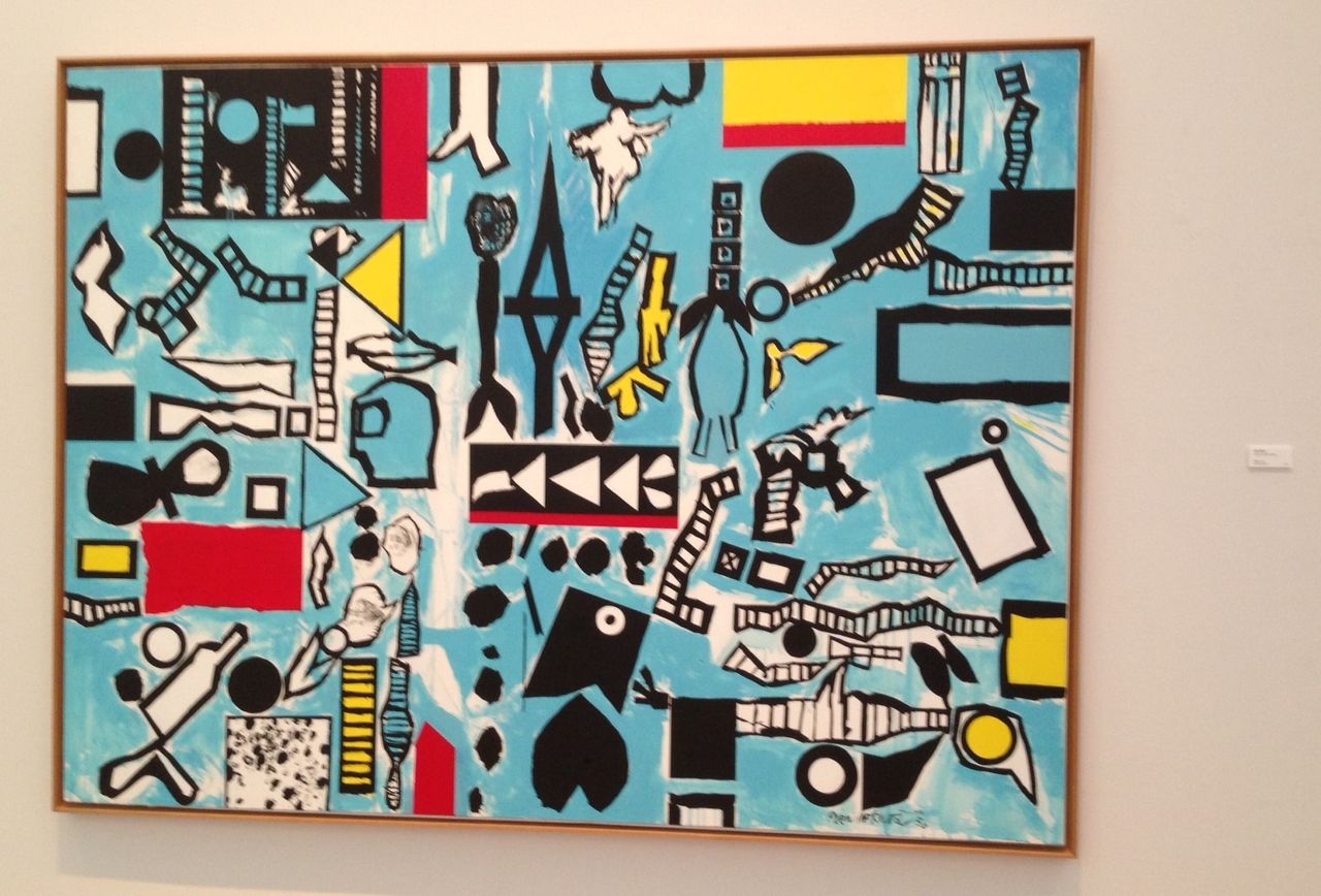 猪熊弦一郎 作品 抽象画 真作 1967年制作 現代アート 猪熊弦一郎