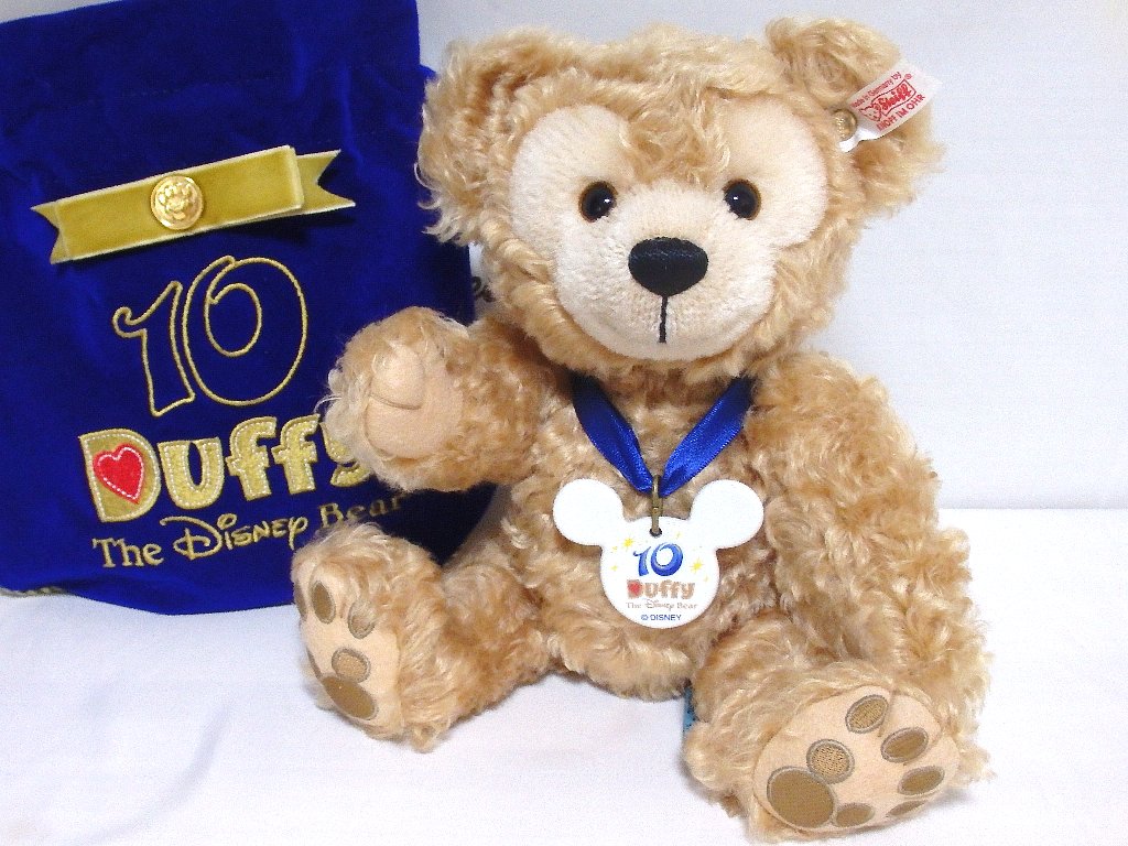 東京ディズニーシー 10周年記念 シュタイフ社製 ダッフィー シュタイフ