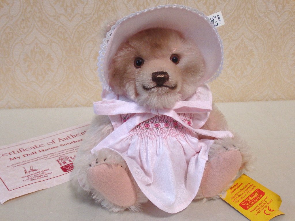 お値下げ】シュタイフ ジャッキーローズ テディベア 限定 希少品 楽天